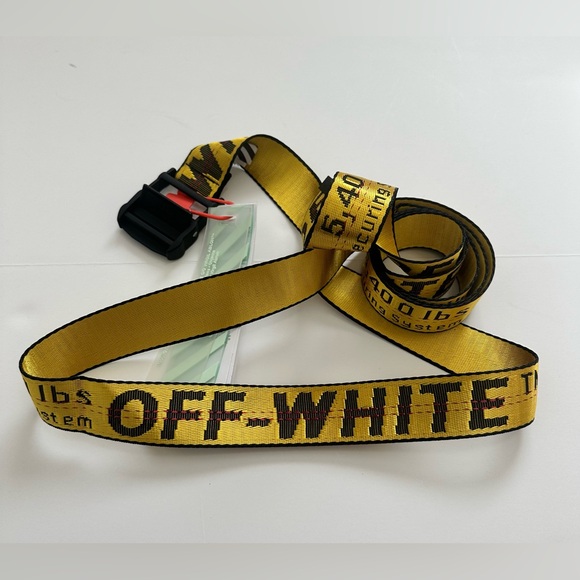 Off White industrial belt